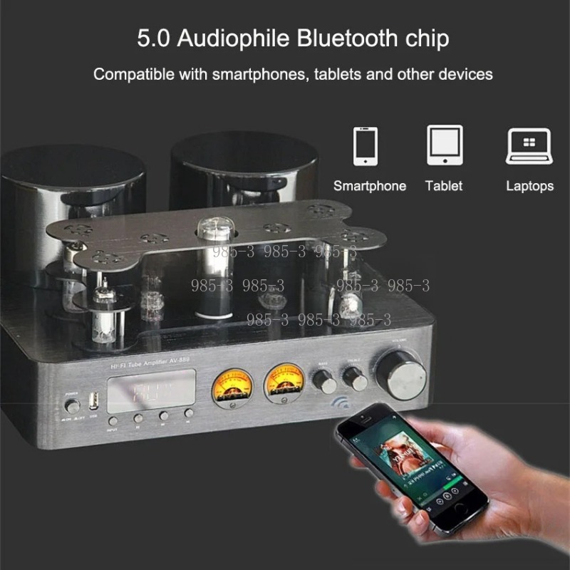 Home Cinema Amplifier - High Power Tube Amplifier, COAX /