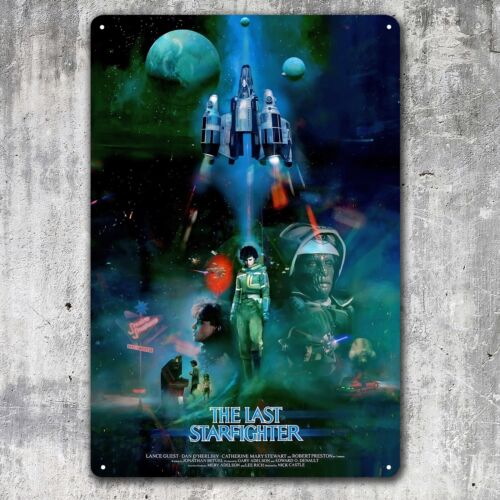 Home Cinema Decor - The Last Starfighter Movie Metal Poster