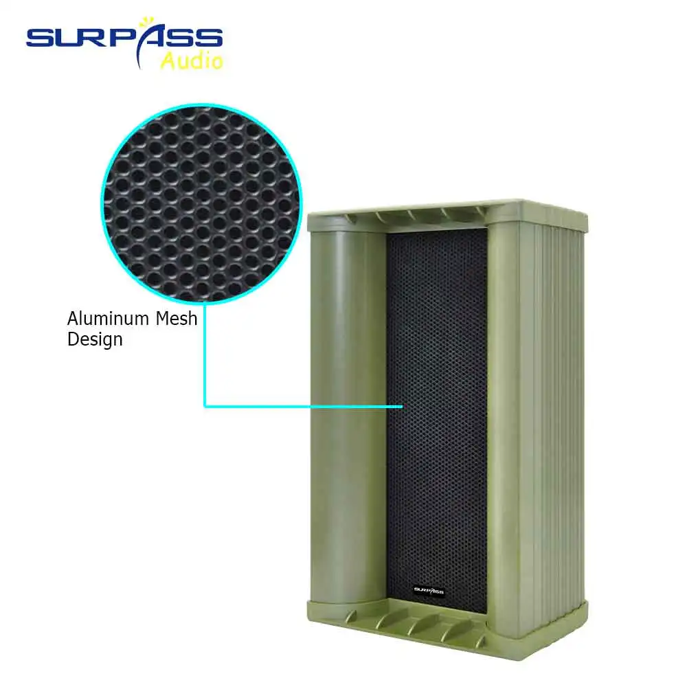Wall Mount Speaker - Outdoor Waterproof Public Address Column Speakers