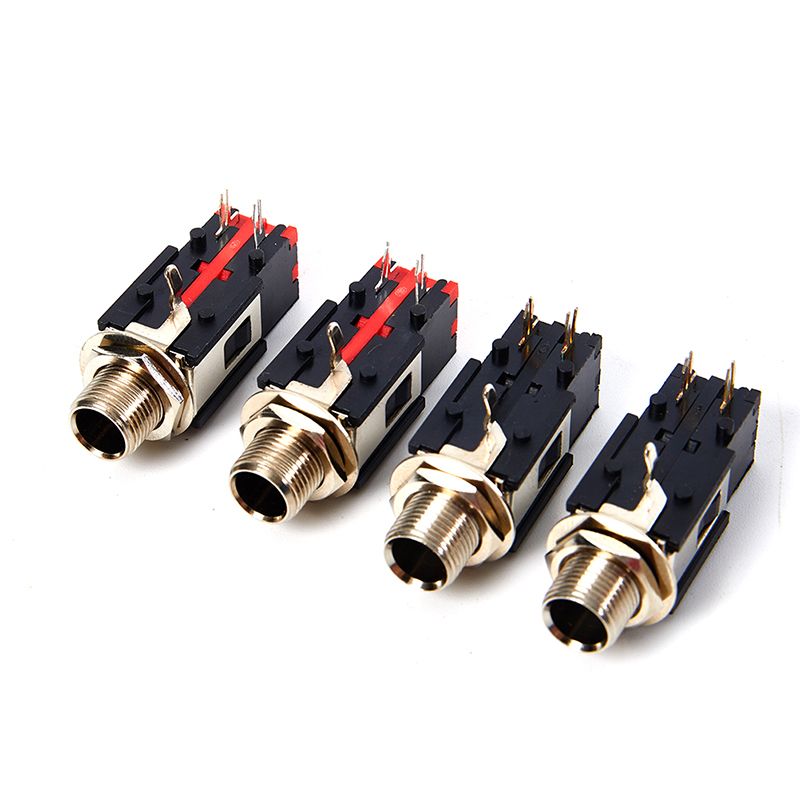 2Pcs 6.35mm Audio Headphone Ja - Wall Mount Speaker ulasan dan harga
