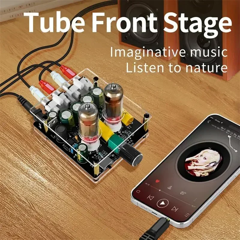 Upgraded 6K4 Tube Preamplifier - Home Cinema Amplifier ulasan dan harga