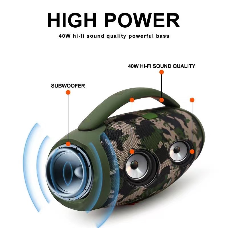 100W High-Power Bluetooth Spea - Anker Speaker Soundcore Boom 2 ulasan dan harga