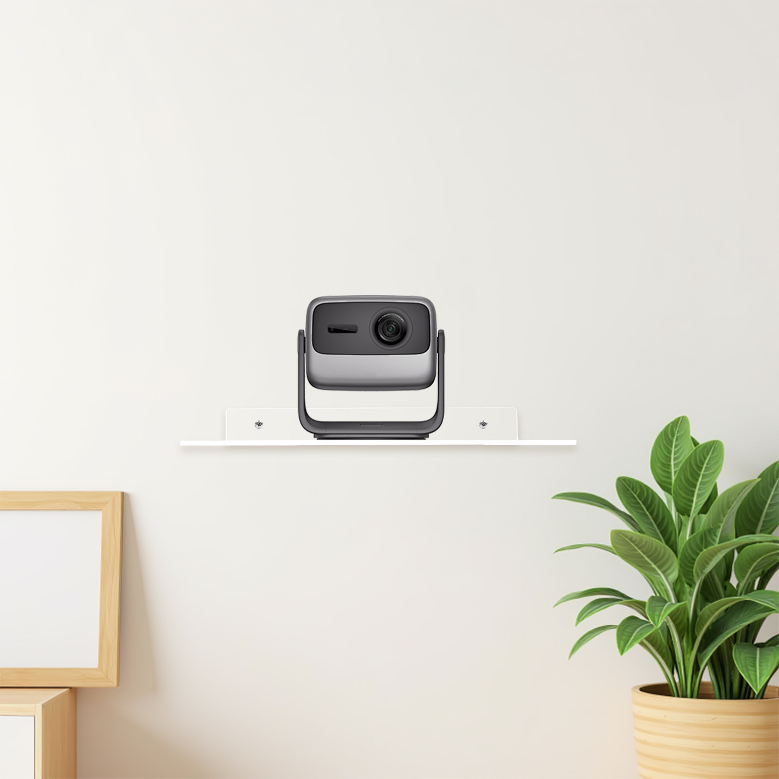 1Set Clear Acrylic Wall Mounte - Wall Mount Speaker ulasan dan harga
