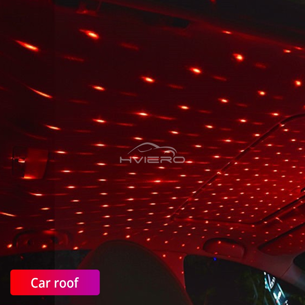 1pcs Auto USB Atmosphere Lamp  - Projector Mount Ceiling ulasan dan harga