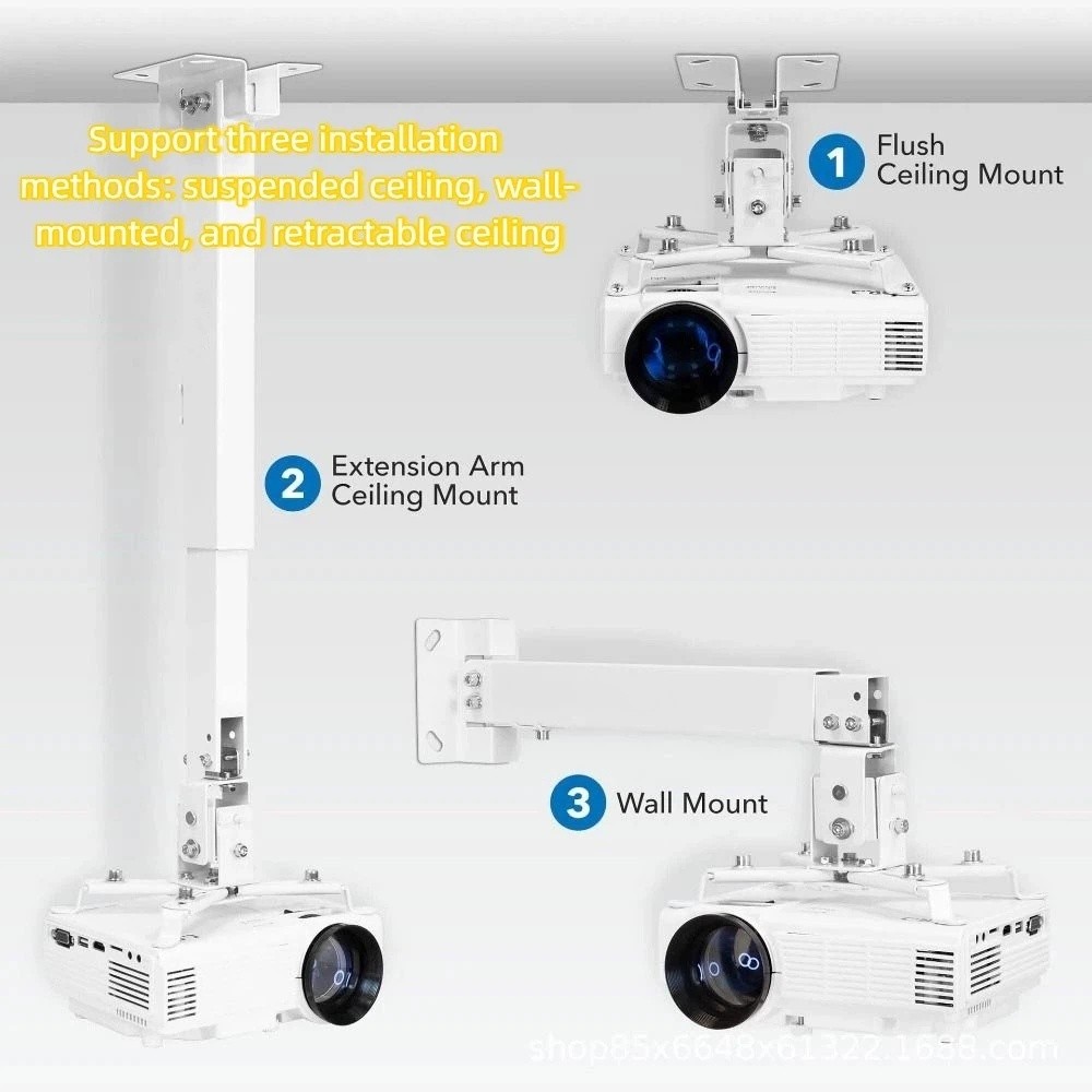 Retractable Projector Mount wi - Projector Mount Ceiling ulasan dan harga