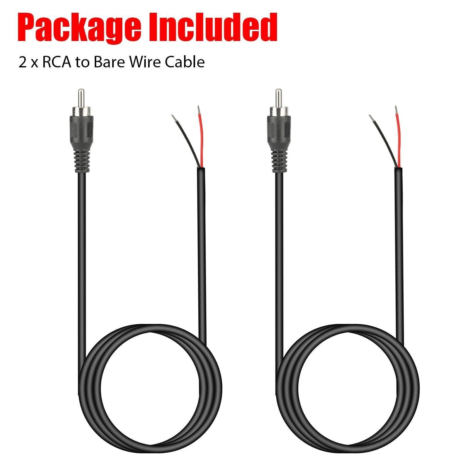 2-Pack 10ft RCA Male Plug To B - Home Cinema Amplifier ulasan dan harga