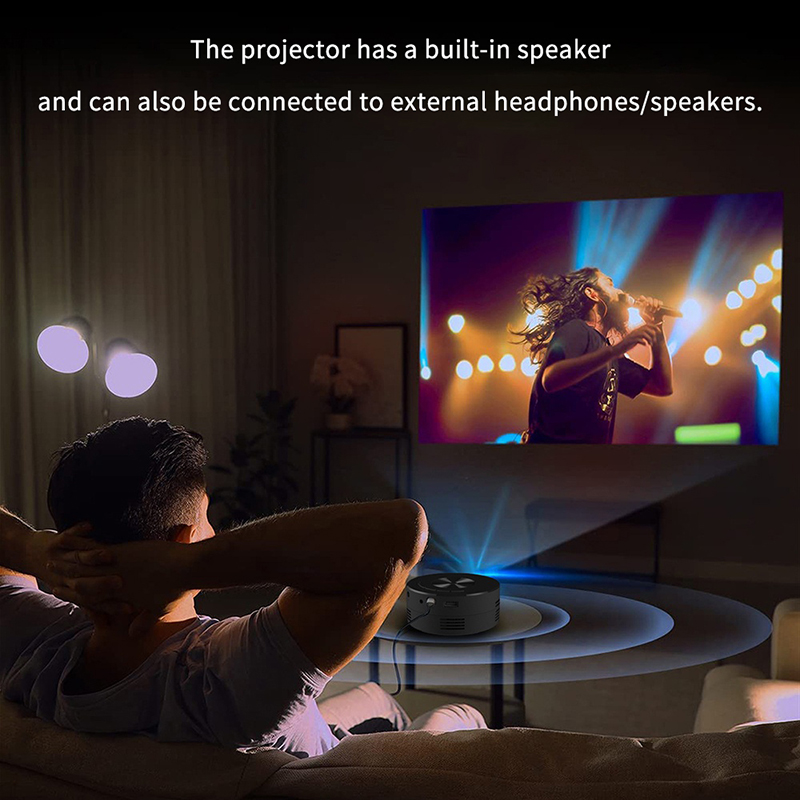 Portable Mini Projector 1920*1 - Xiaomi Home Cinema ulasan dan harga