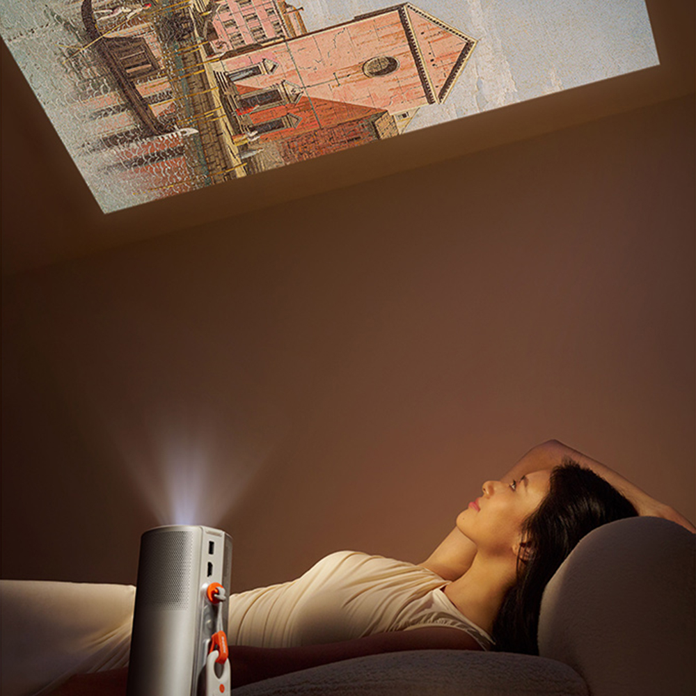XGIMI Play 6 DLP Mini Projecto - Home Cinema Harman Kardon ulasan dan harga