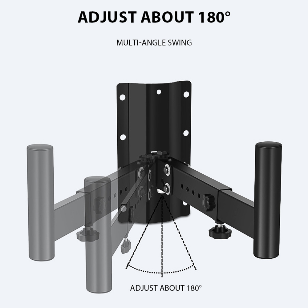 1 Pair Speaker Wall Mounts Bra - Wall Mount Speaker ulasan dan harga