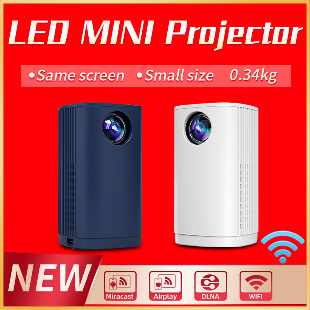 Smart Projector WIFI Mini Port - Xiaomi Home Cinema ulasan dan harga