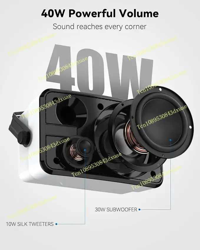 inwa Outdoor Bluetooth Speaker - Wall Mount Speaker ulasan dan harga