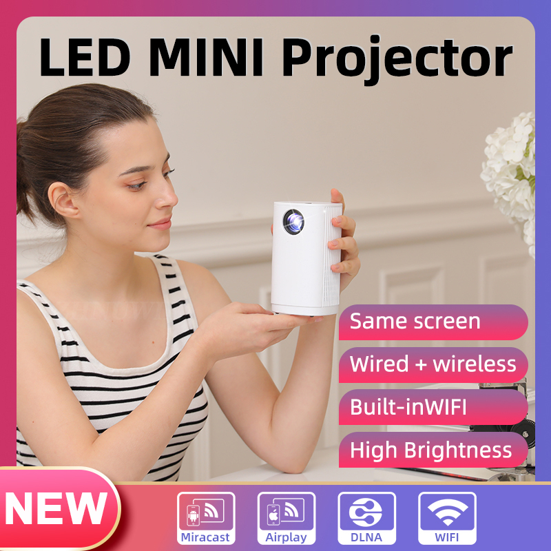 Smart Projector WIFI Mini Port - Xiaomi Home Cinema ulasan dan harga