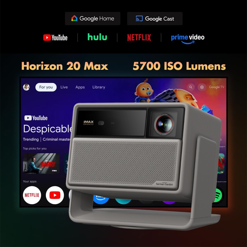 XGIMI Horizon 20 Max 8K Projec - Home Cinema Harman Kardon ulasan dan harga