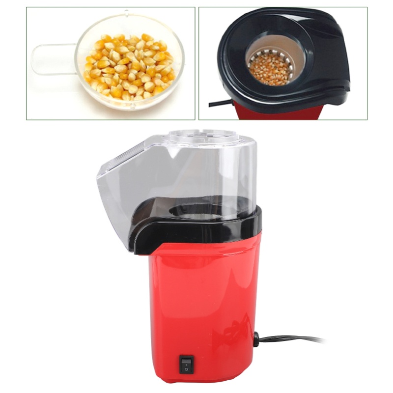1200W Electric Hot Air Popcorn - Popcorn Machine Home ulasan dan harga