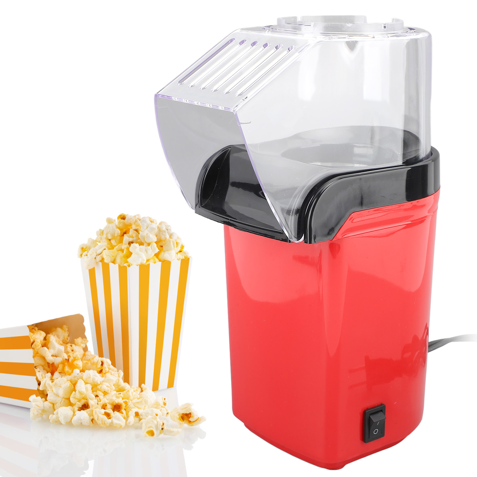 1200W Electric Hot Air Popcorn - Popcorn Machine Home ulasan dan harga